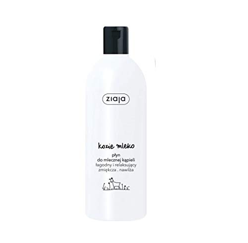 ZIAJA Goat Milk Bubble Bath - Moisturizing & Nourishing Body Wash for Soft Skin - Perfect for Relaxing Baths & Spa Nights at Home
