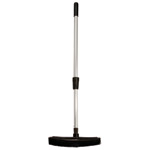 DL Rubber Broom with Telescopic Handle - Heavy Duty Floor Squeegee for Wet & Dry Cleaning - Perfect for Garage, Kitchen, Bathroom, and Outdoor Use