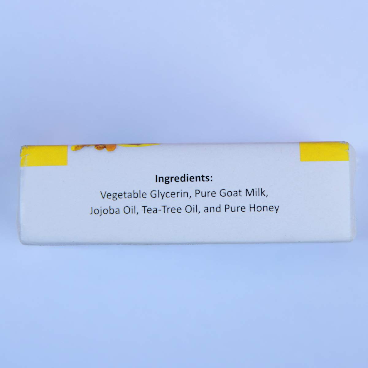 Organic Turmeric Honey Goat Milk Soap - 100g | Natural Skin Brightening & Acne Treatment | Perfect for Dry, Sensitive Skin & Daily Facial Cleansing