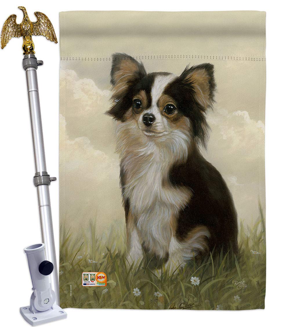 Chihuahua Nature Pets House Flag Set 28