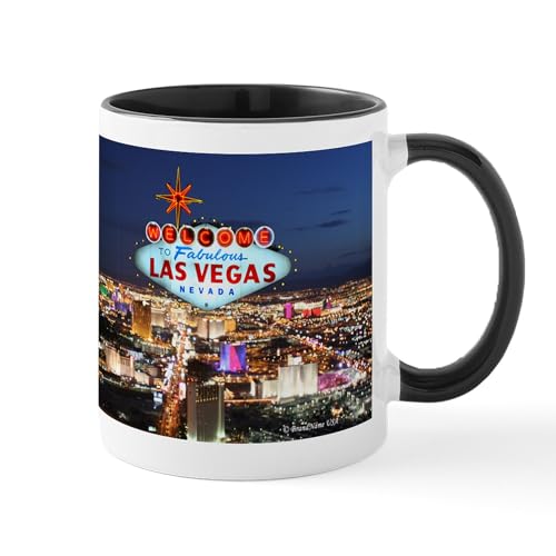 White/Black Inside - Las Vegas Mug