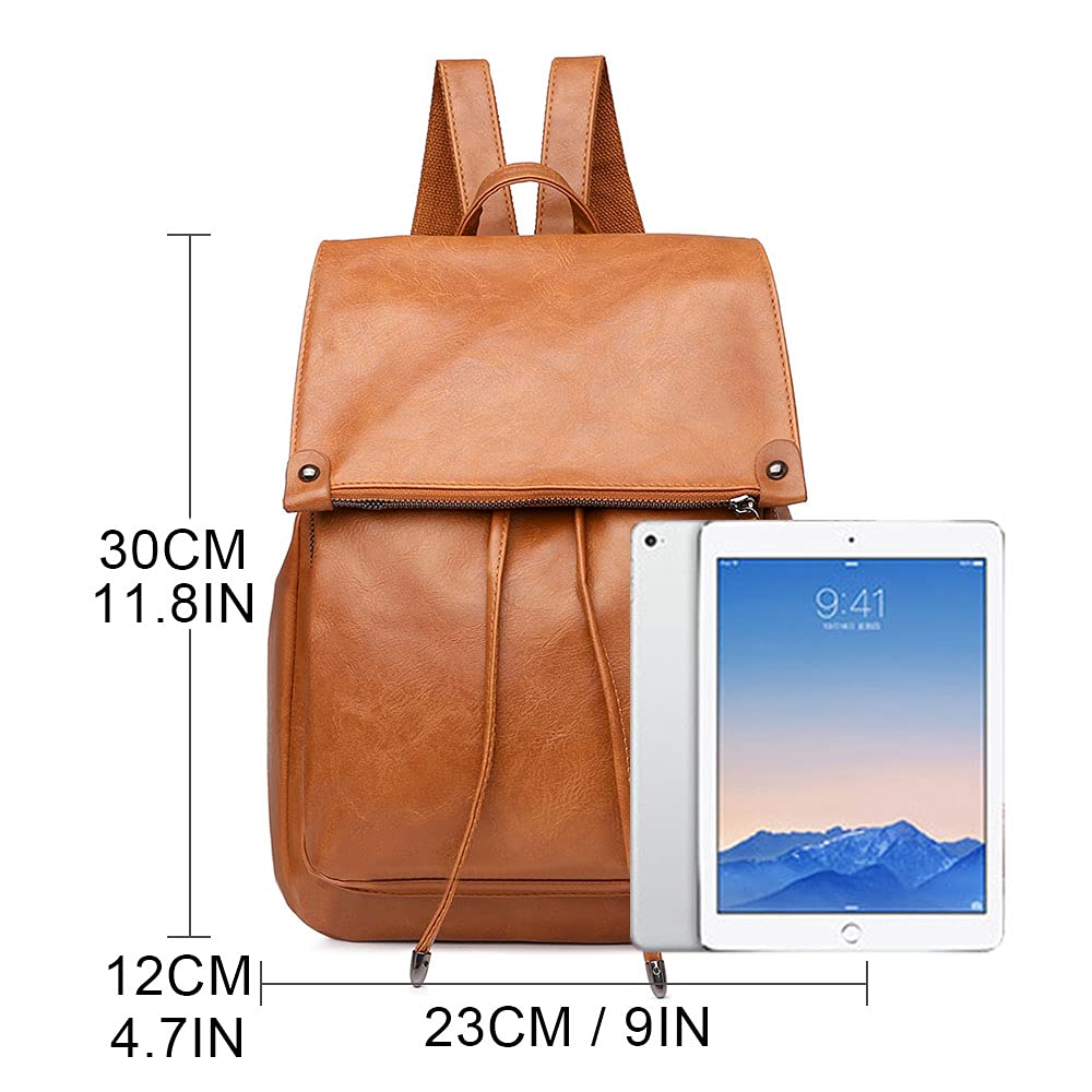 Waterproof Anti-Theft Women's Backpack - Lightweight PU Leather & Nylon School Bag, Fashionable Travel Backpack for Girls & Ladies | Perfect for College, Commuting & Weekend Getaways