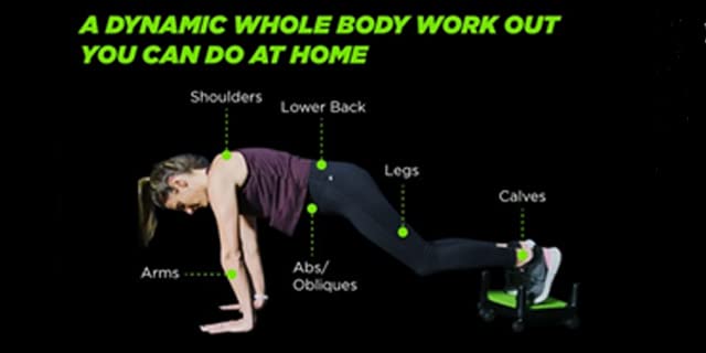 HIIT Split Core Full Body Workout Ab Roller Wheel - Home Gym Equipment for Abs & Core Strength | Perfect for Home Workouts, Office Exercises & Fitness Routines