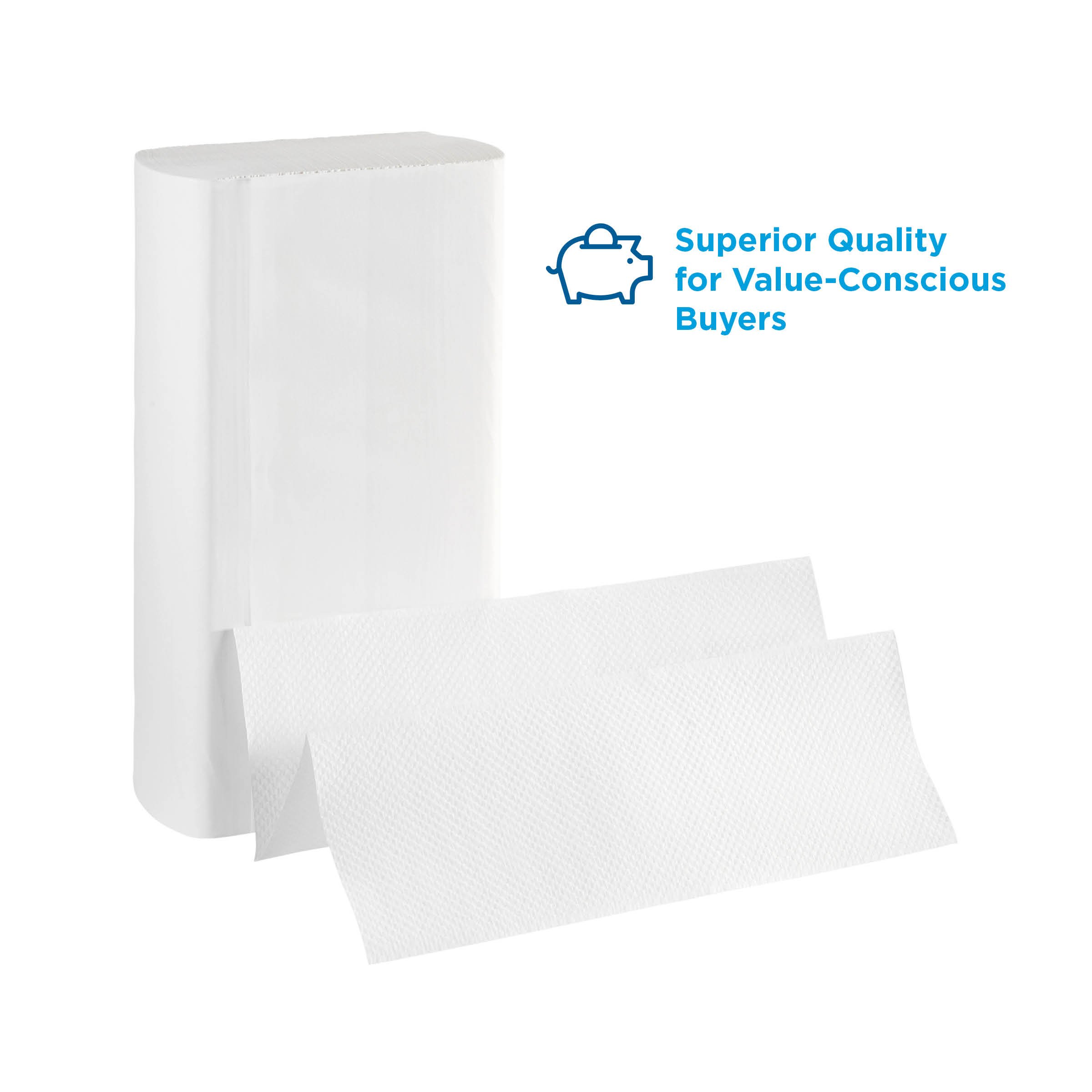 Pacific Blue Select Multifold Paper Towels by GP PRO (Georgia-Pacific) - 250 Sheets per Pack, 16 Packs per Case (4,000 Total Sheets) - Premium Absorbent Commercial Paper Towels for Restaurants, Offices & Home Use