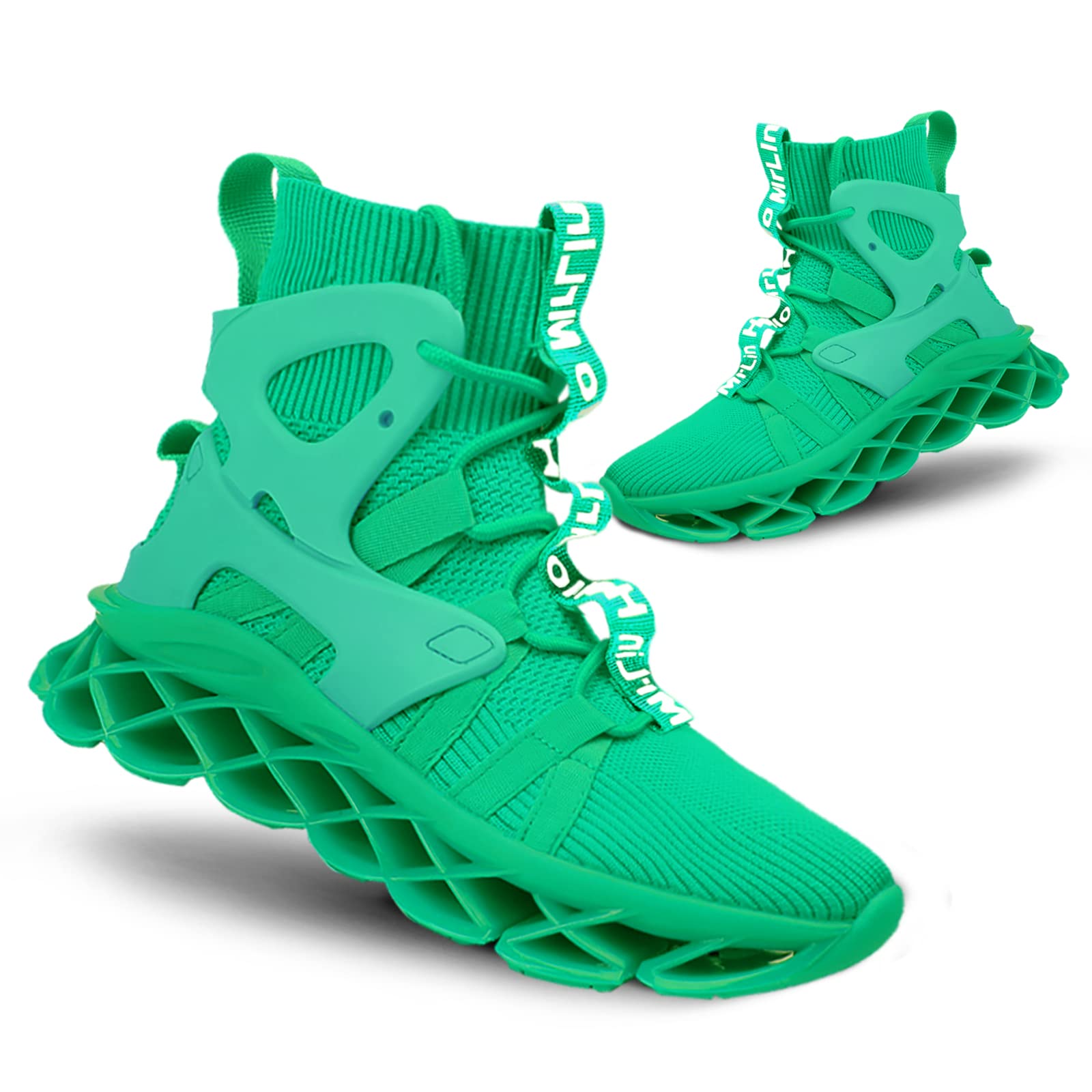 DUDHUH Women's Fashion Sneakers - Non-Slip Running Shoes for Women | Comfortable Blade Design Athletic Walking Shoes | Perfect for Gym, Jogging & Casual Wear