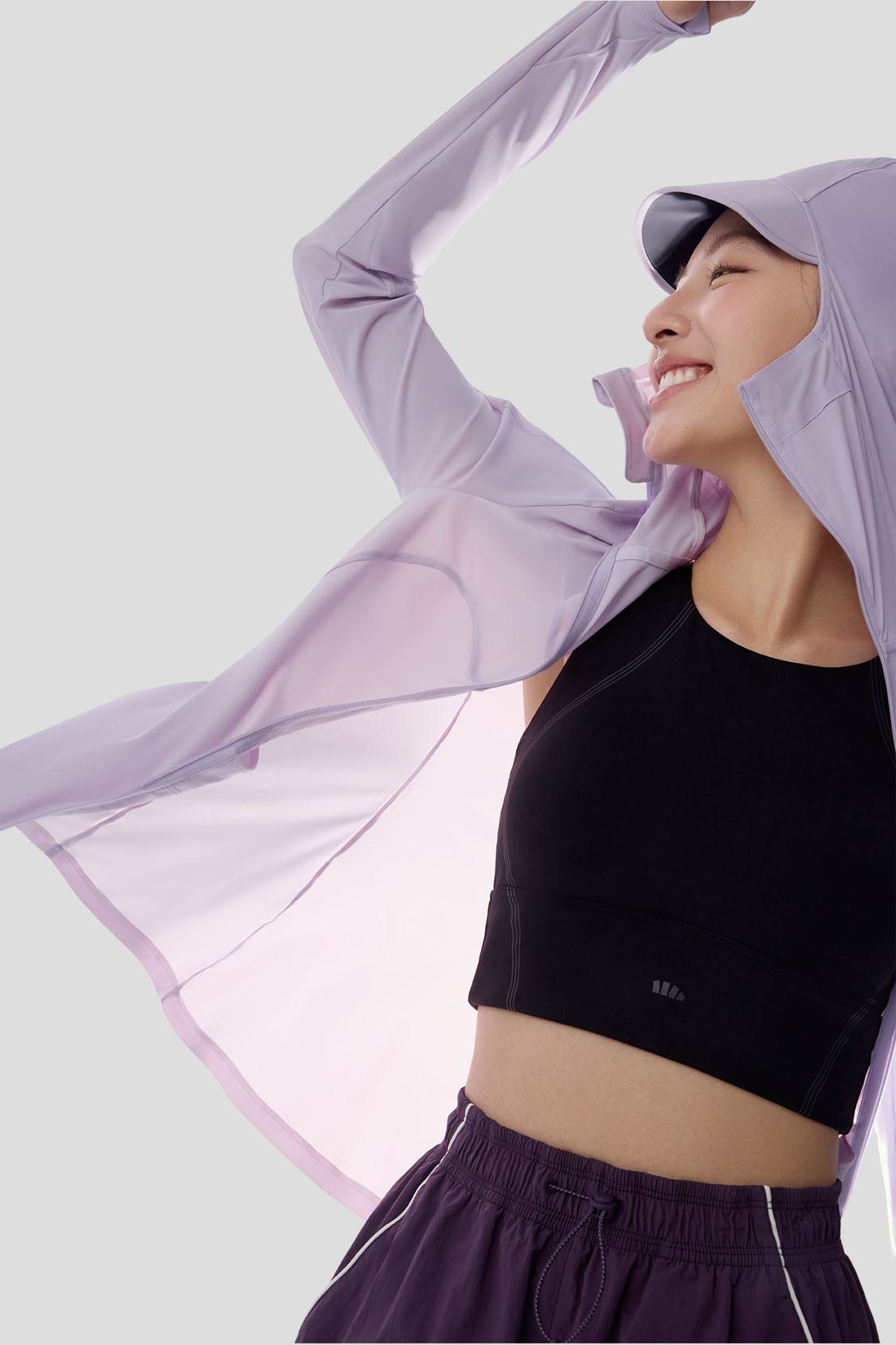 Feather Women's Ultra Light Cooling Sports Sun Jacket UPF50+ - Perfect for Running, Hiking & Outdoor Activities