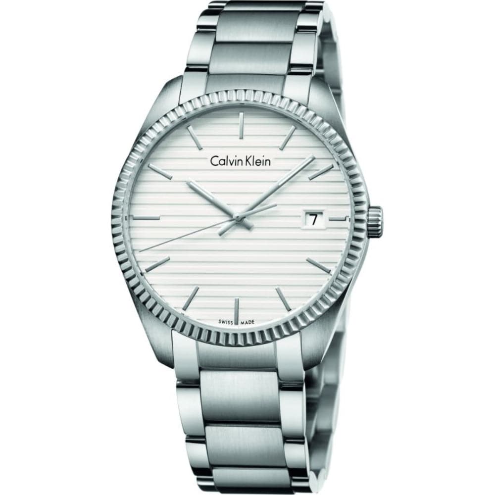 CALVIN KLEIN Alliance K5R31146 Men's Stainless Steel Watch - Stylish Dress Watch for Business & Formal Occasions