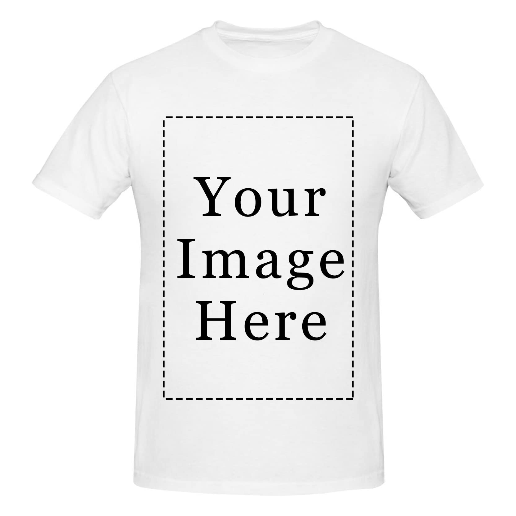 Custom Personalized T-Shirts for Men - Add Your Own Text, Name, Image or Message - Perfect for Gifts, Events & Unique Fashion Statements
