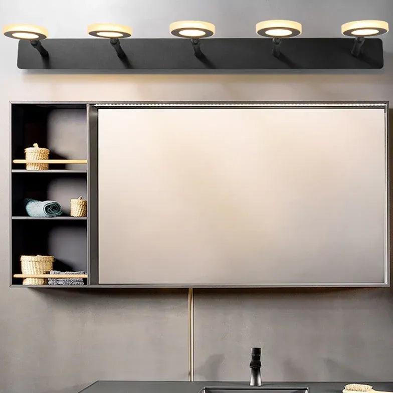 Modern Adjustable LED Bathroom Wall Lights - Dimmable Vanity Mirror Lighting for Makeup, Shaving & Spa Relaxation