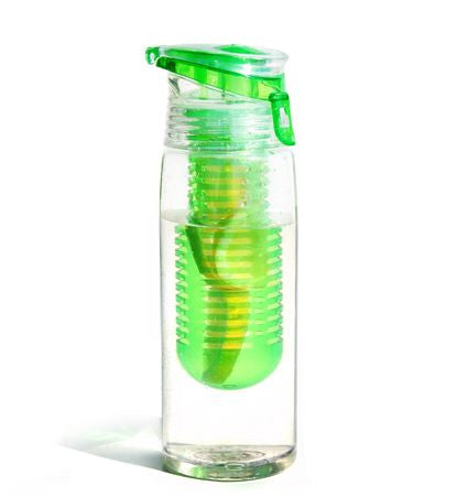 Asobu Flavour It 2 Go - Premium Portable Water Bottle with Flavor Infuser - Perfect for Gym, Hiking, Work & Travel Hydration