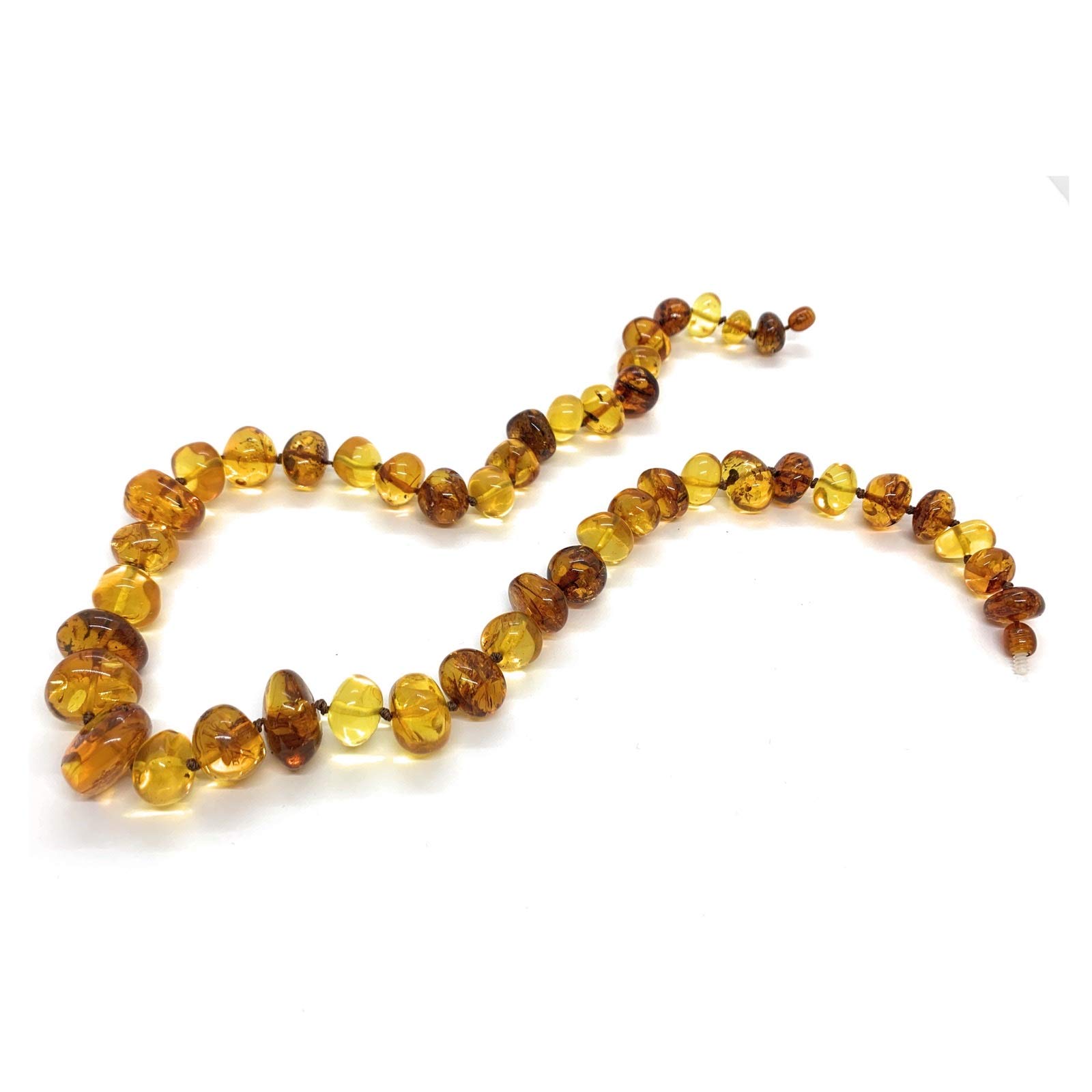 Genuine Baltic Amber Statement Necklace for Women - Handmade Designer Amber Beads Jewelry, Stylish Gift & Keepsake (Made in Russia) | Perfect for Weddings, Parties & Everyday Elegance