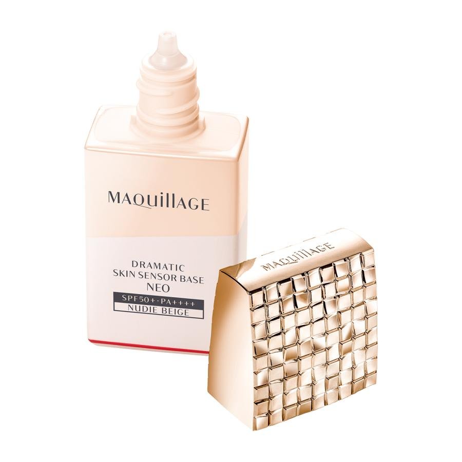 Dramatic Skin Sensor Makeup Base SPF50+ - Nude Beige 25ml | Primer & Sun Protection for Flawless Makeup Application | Perfect for Daily Wear & Special Occasions