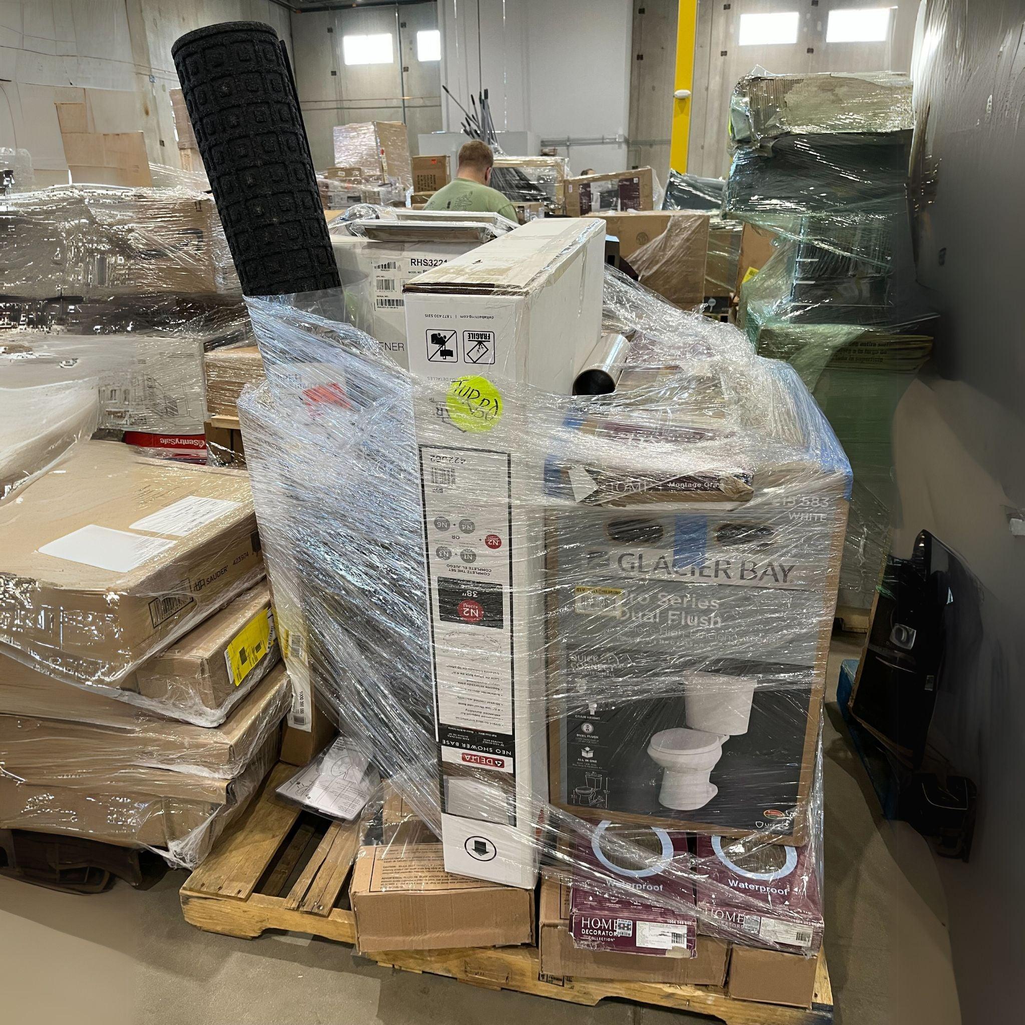 HD In-Store Returns (22-26 Pallets Per Truckload) - Efficient Retail Return Logistics for Walmart, Target & Home Depot
