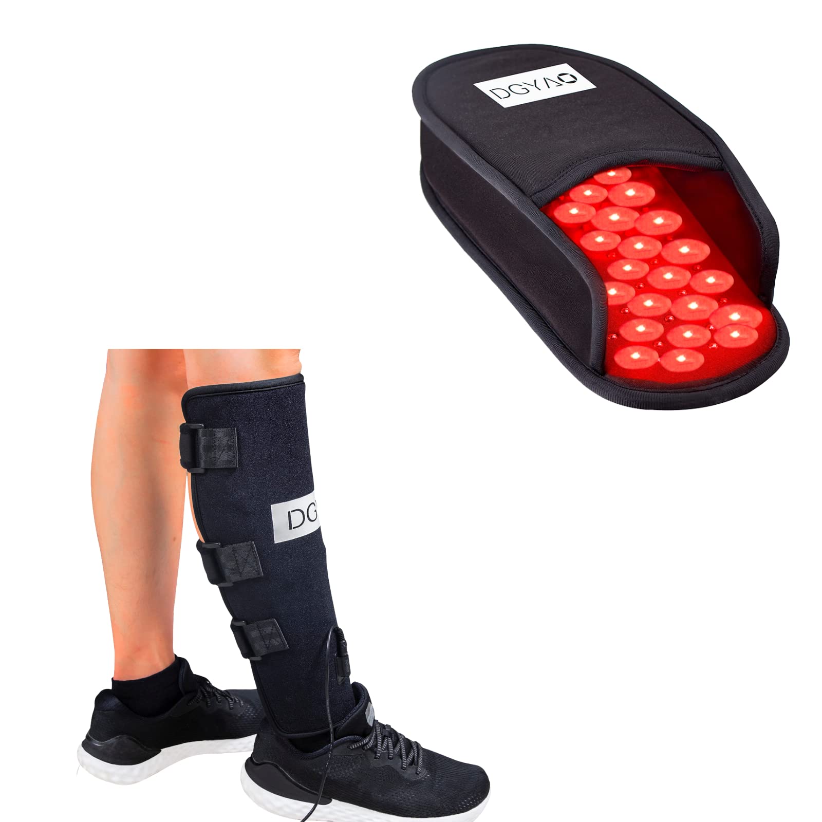 Red Light Therapy Device for Pain Relief - Near Infrared Light Therapy Belt for Waist, Back & Shoulder Pain, Muscle Relaxation - Home & Office Use - Perfect Gift for Men & Women - Ideal for Post-Workout Recovery, Chronic Pain Management & Stress Relief