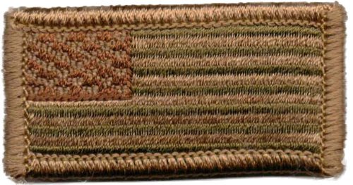 USA Mini Tactical Patch - MultiCam & Solid Colors | Military Morale Patch for Tactical Gear, Backpacks & Hats | Perfect for Outdoor, Airsoft & Military Enthusiasts