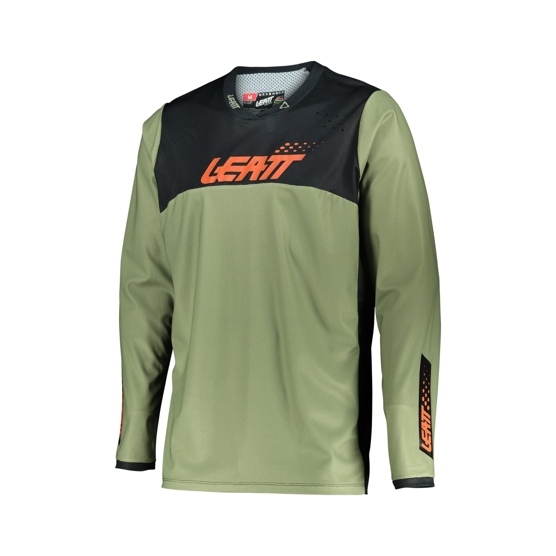 Leatt 4.5 Enduro Long Sleeve T-Shirt for Men - XL Size - Breathable & Durable Motocross Jersey - Perfect for Off-Road Riding, Motorcycle Racing & Adventure Sports