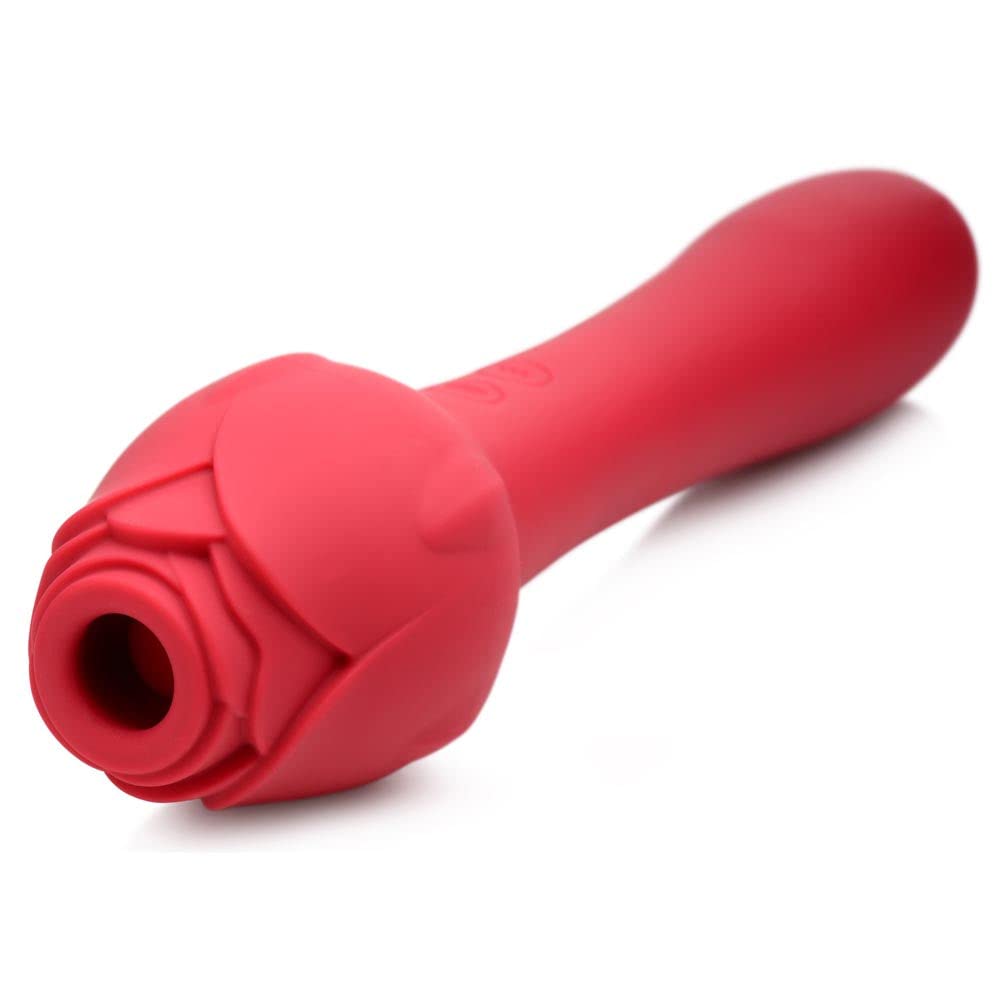 Bloomgasm Sweet Heart Suction Rose Vibrator - Powerful Clitoral Stimulator for Women, Rechargeable Waterproof G-Spot Massager - Perfect for Couples Play, Solo Pleasure & Sensual Intimacy