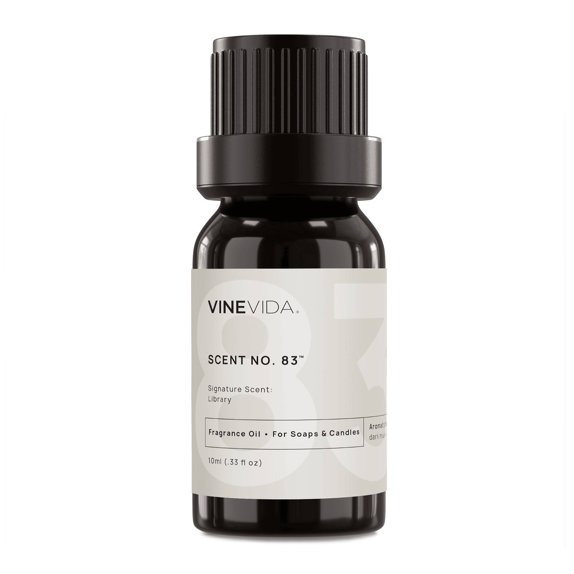 NO. 83 Bibliothèque Fragrance Oil for Handmade Soaps, Candles & DIY Home Scents - Perfect for Aromatherapy, Relaxation & Creating Cozy Atmosphere