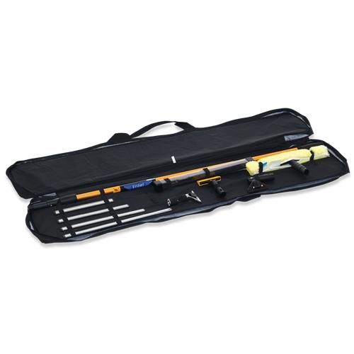 Ettore Professional Window Cleaning Kit with Squeegee, Scrubber & Case - Streak-Free Cleaning for Home, Office & Car Windows