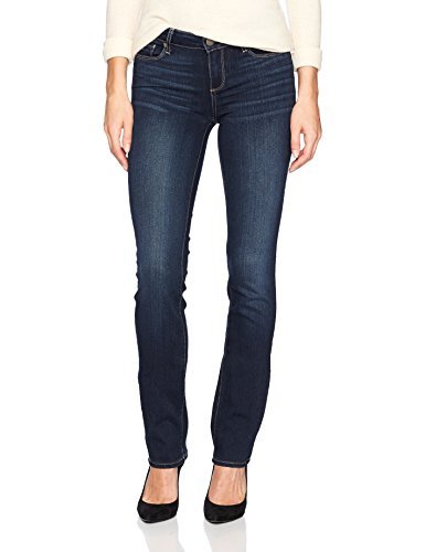 PAIGE Women's Skyline Straight Leg Jean - High Waist Stretch Denim Pants for Casual & Work Wear | Perfect for Office, Travel & Everyday Outfits
