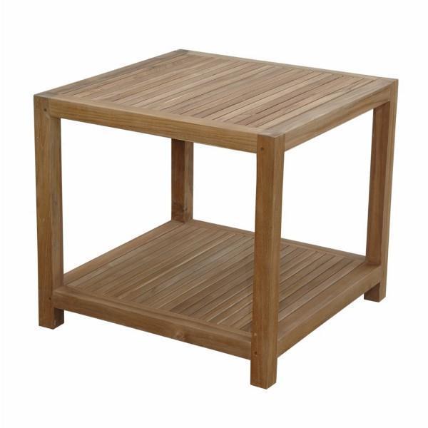 Glenmore 22 Inch Modern Side Table with 1 Tier Shelf - Perfect for Living Room, Bedroom, or Office as Nightstand, End Table, or Accent Table
