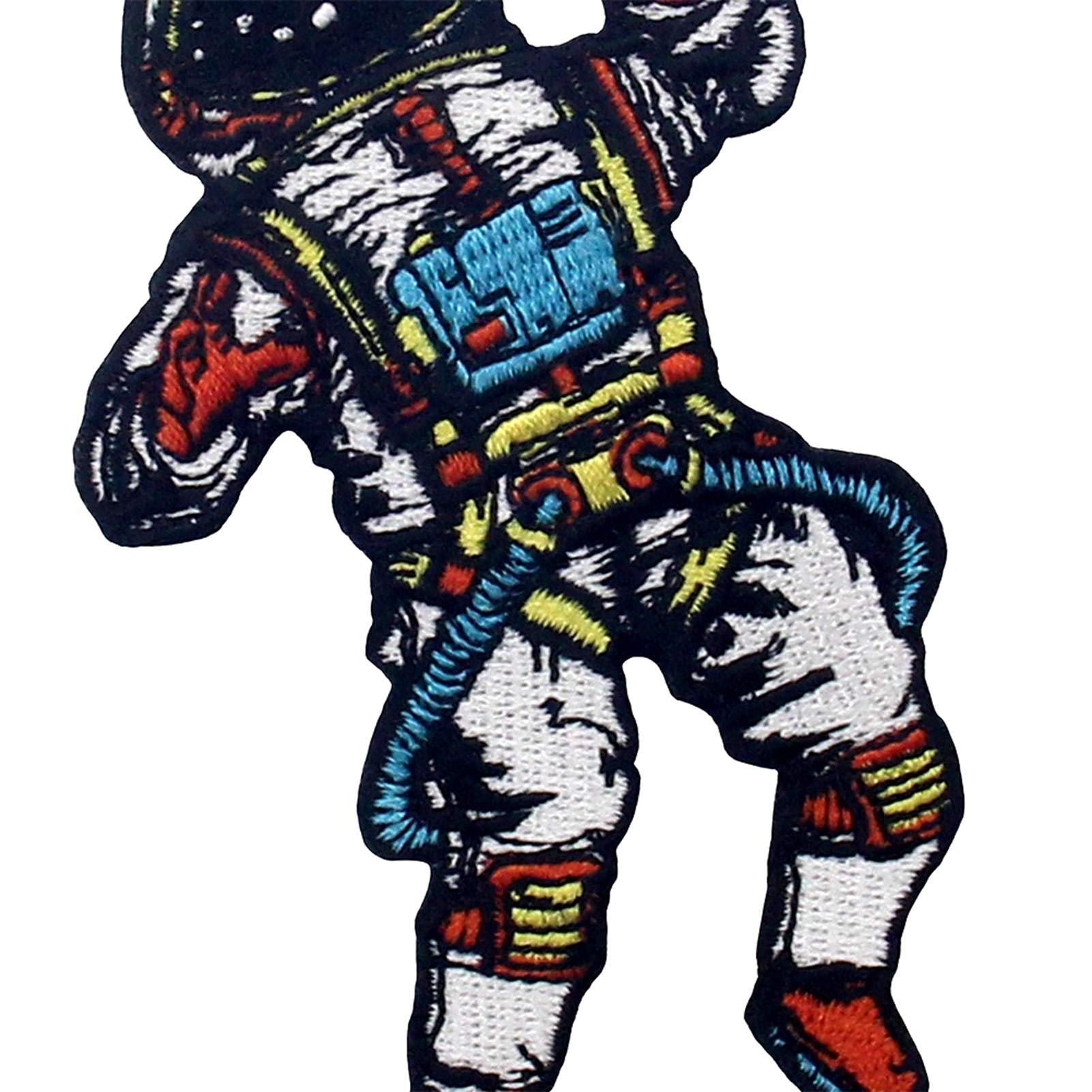 Space Man The Lost Spaceman Patch - Embroidered Iron On & Sew On Applique Emblem for Jackets, Hats & Backpacks - DIY Costume & Cosplay Accessories