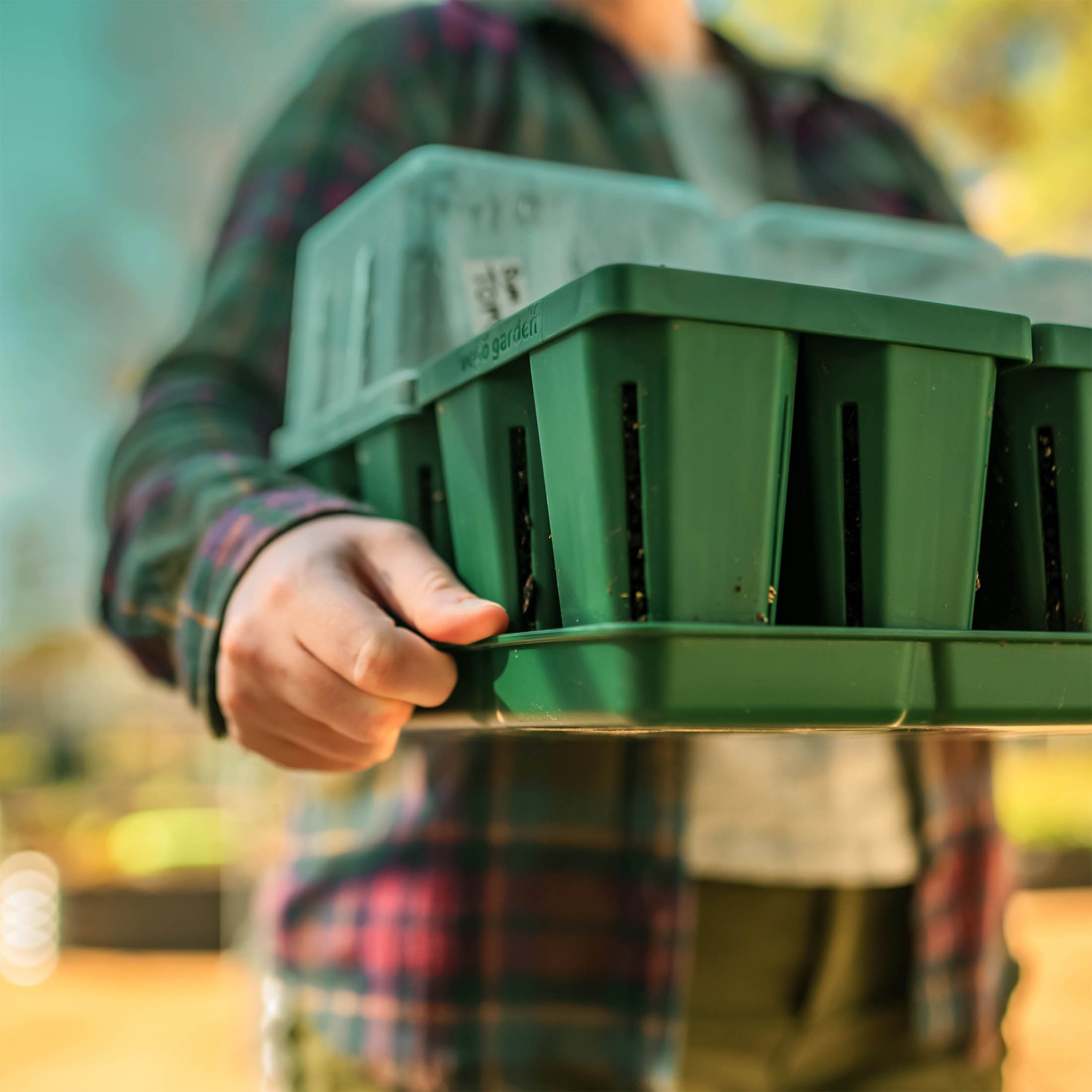 10x10 Inch Seed Starting Tray with Dome Lid - Perfect for Indoor Gardening, Greenhouses & Hydroponics