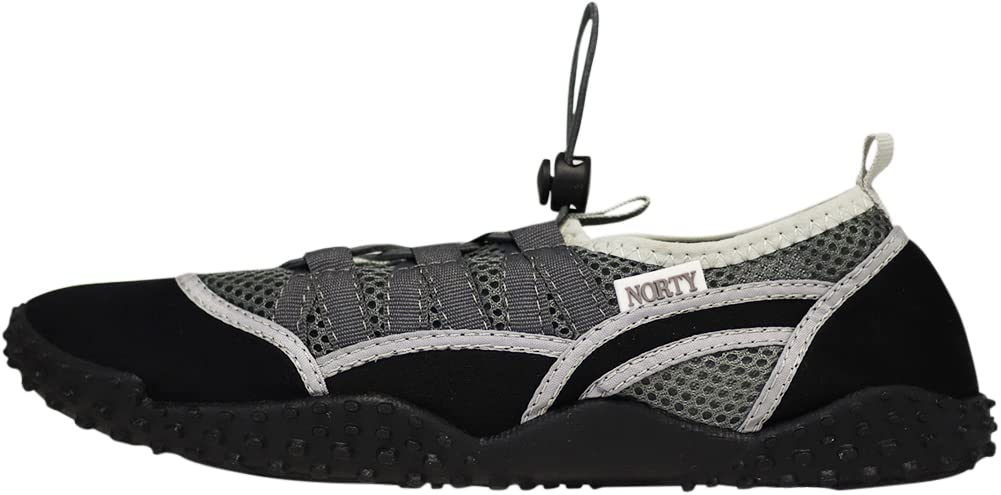 NORTY Wave Aqua Sock - Men's Water Shoes for Swimming, Beach & Water Sports - Quick-Dry Lightweight Swim Shoes with Drain Holes - Perfect for Pool, Surfing, Kayaking & Outdoor Activities