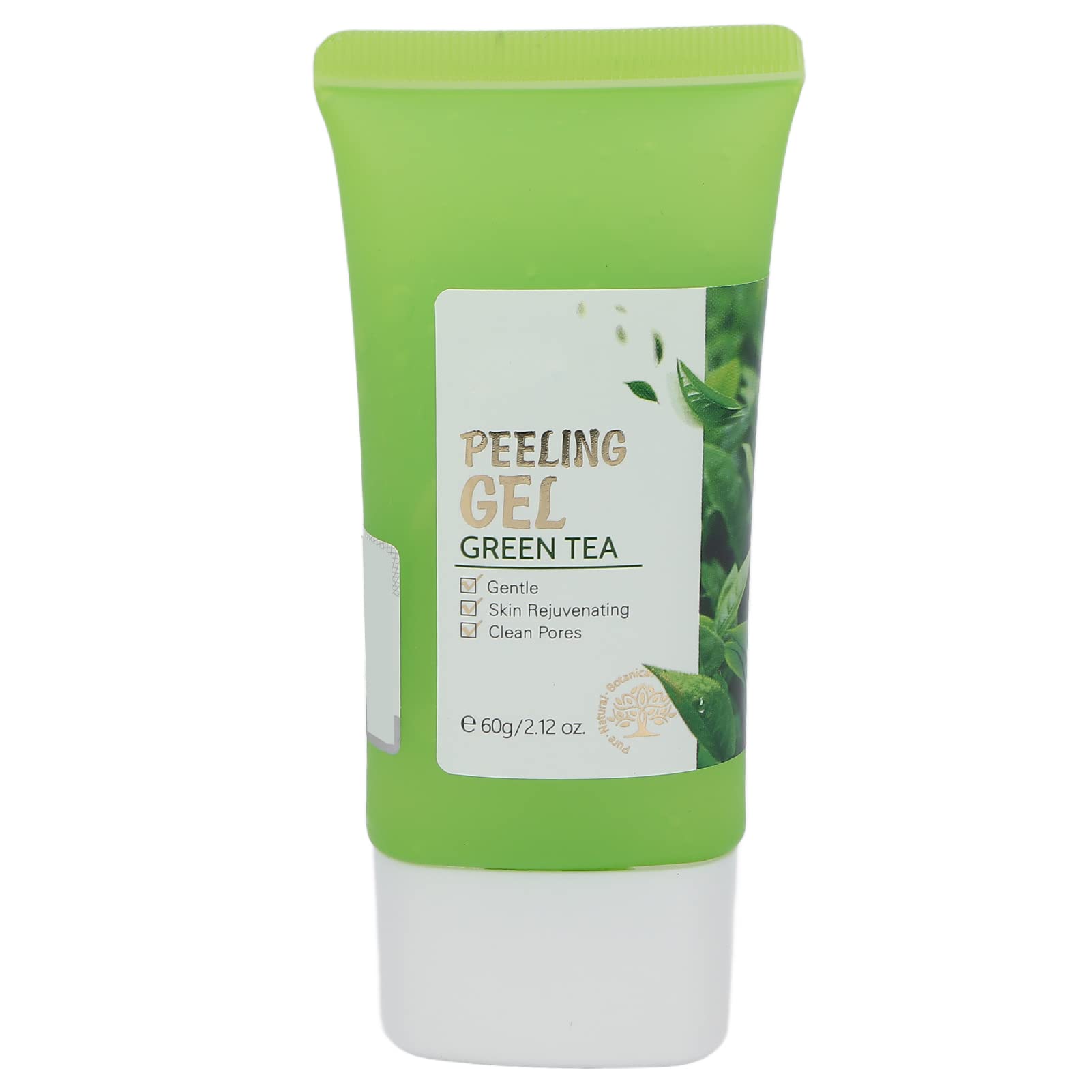 Deep Cleansing Pore Exfoliating Gel for Face - 60g Moisturizing Facial Scrub to Smooth Skin & Boost Product Absorption | Gentle Exfoliator for Daily Skincare Routine & Blackhead Removal