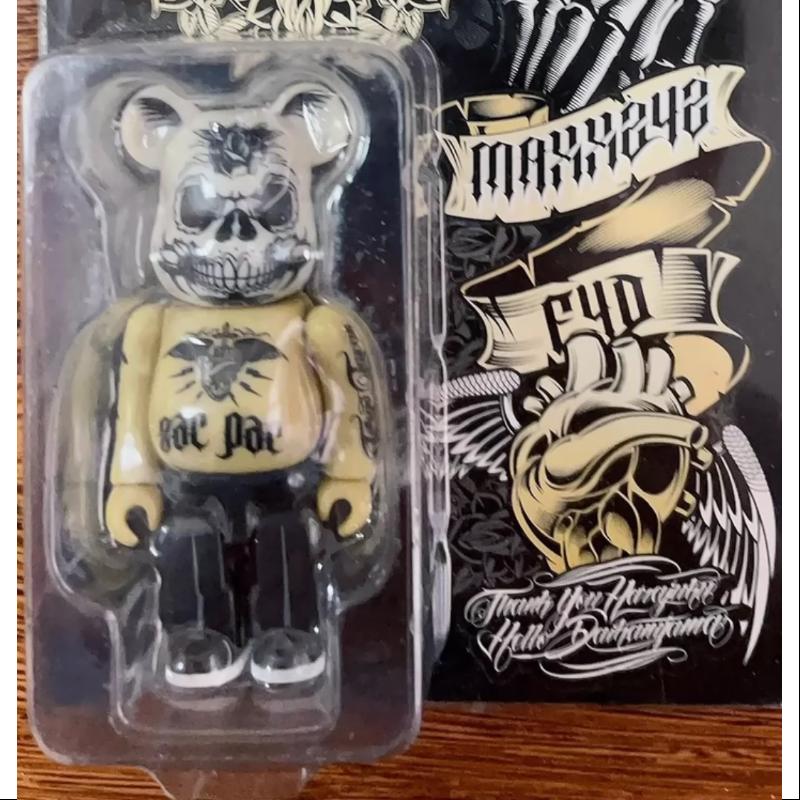 Limited Edition Medicom Be@rbrick ZACPAC MAXX242 100% Collectible Vinyl Art Toy - Perfect for Display, Gifts & Anime Collections
