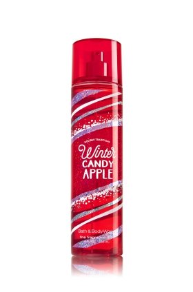 Bath & Body Works Winter Candy Apple Gift Set - Fine Fragrance Mist & Ultra Shea Body Cream - Signature Winter Collection 2015 - Perfect Holiday Gift for Her & Self-Care Routine