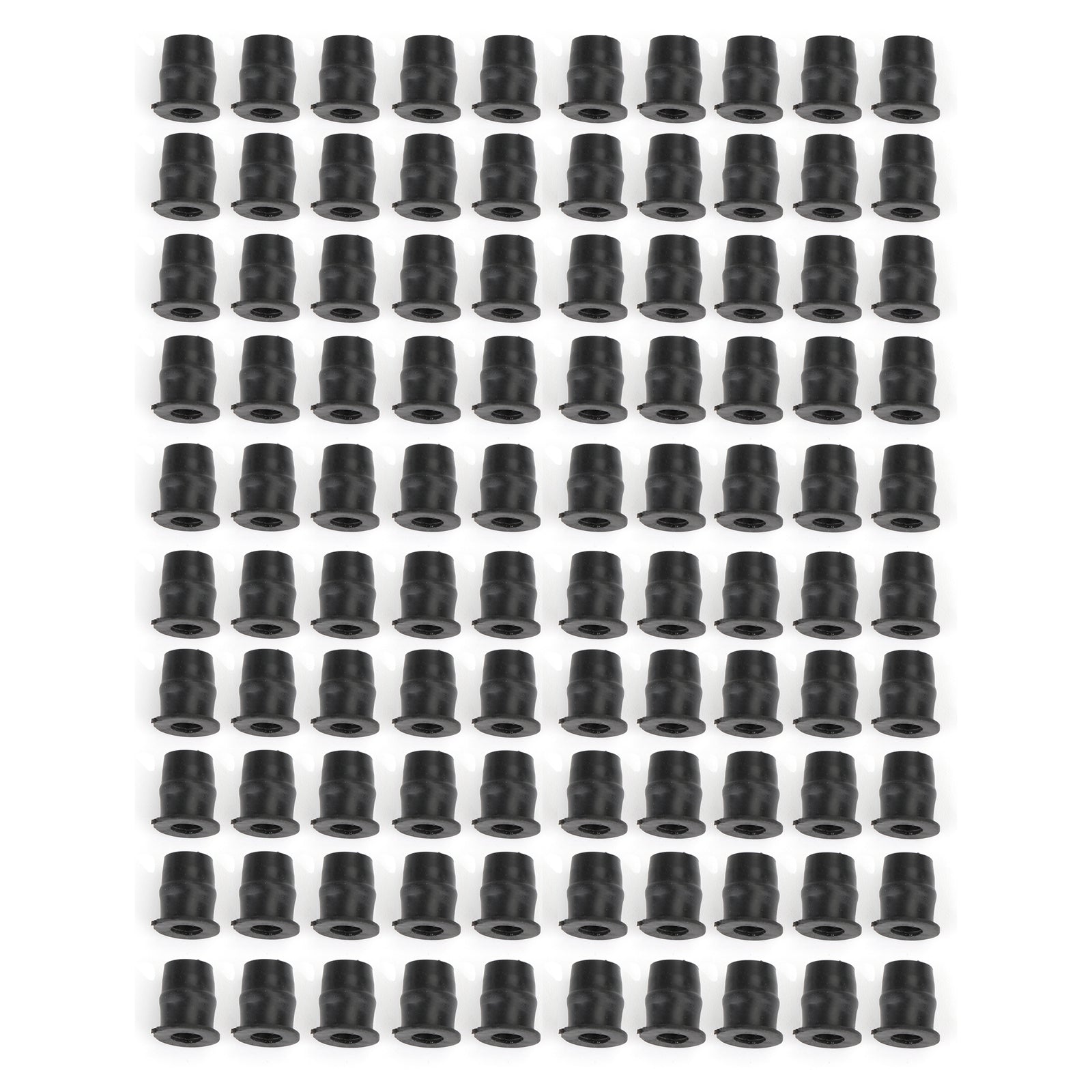 100-Pack M5 Rubber Well Nuts (5mm x 3/8