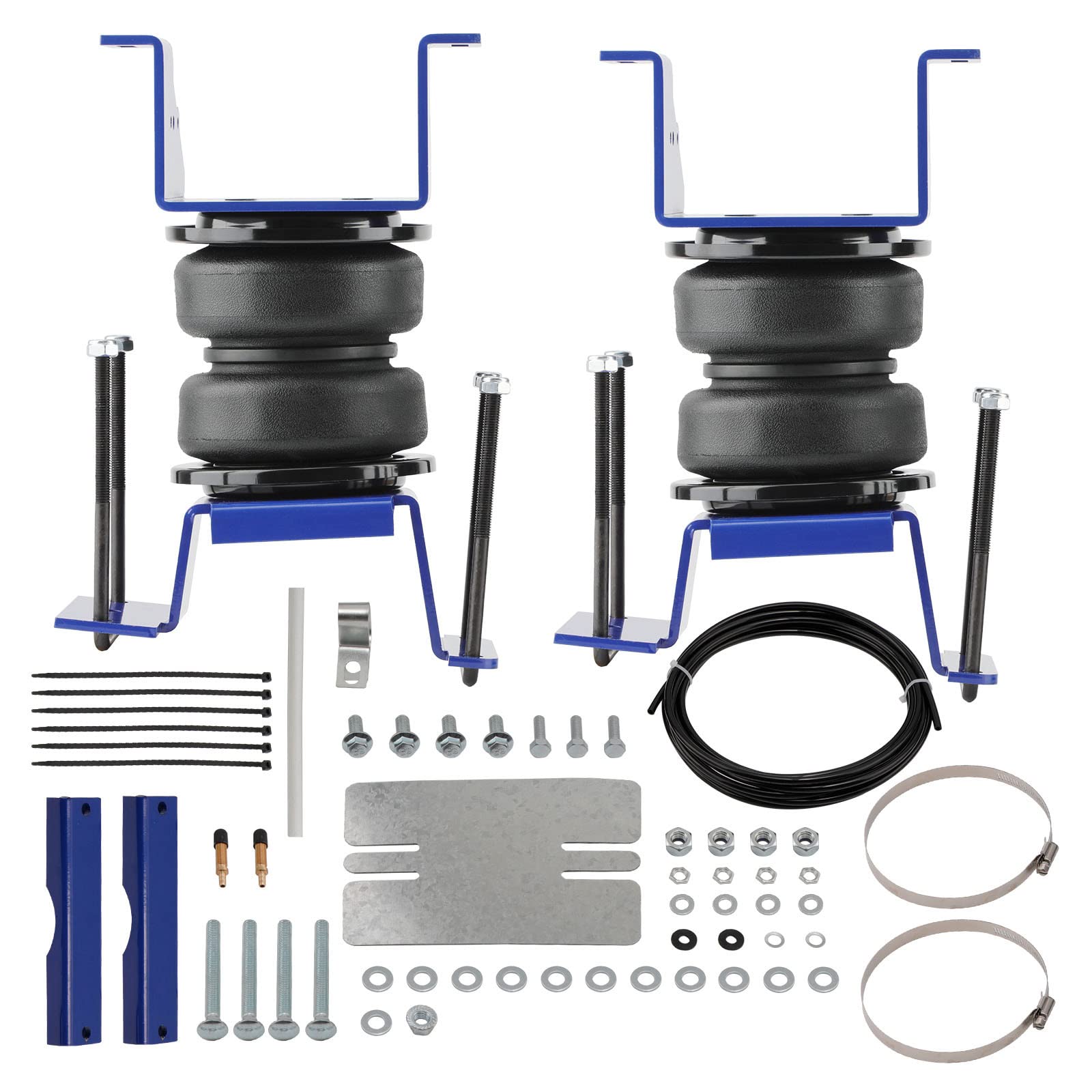 Heavy Duty Rear Air Suspension Kit 5000lbs for Chevrolet Silverado & GMC Sierra 2500/3500 HD (2011-2019) - Air Helper Spring with Internal Jounce Bumper | Towing & Load Support Upgrade for Pickup Trucks