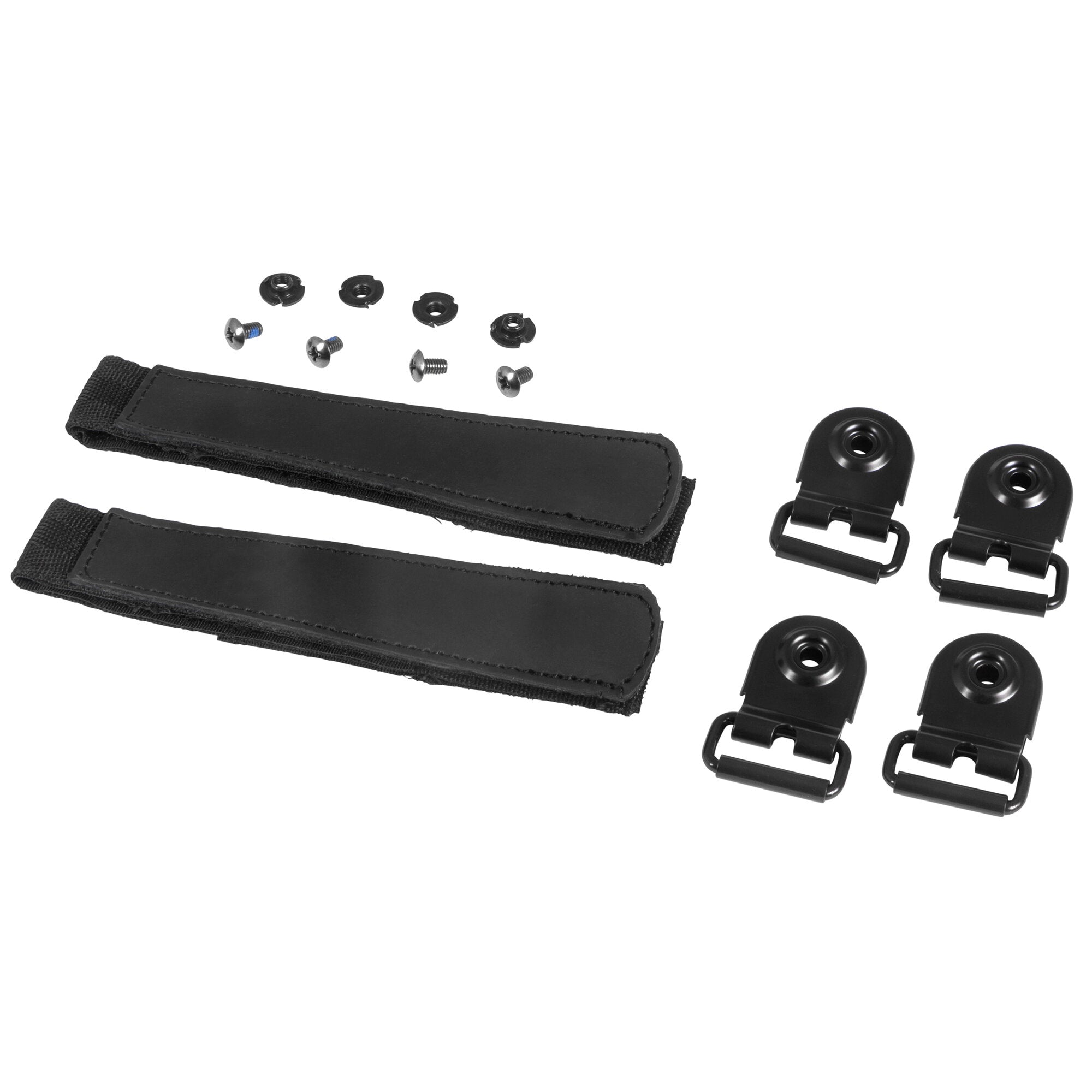 Aeon Adjustable Ankle Straps with Hardware - Black - Perfect for Fitness Training, Dance, and Physical Therapy