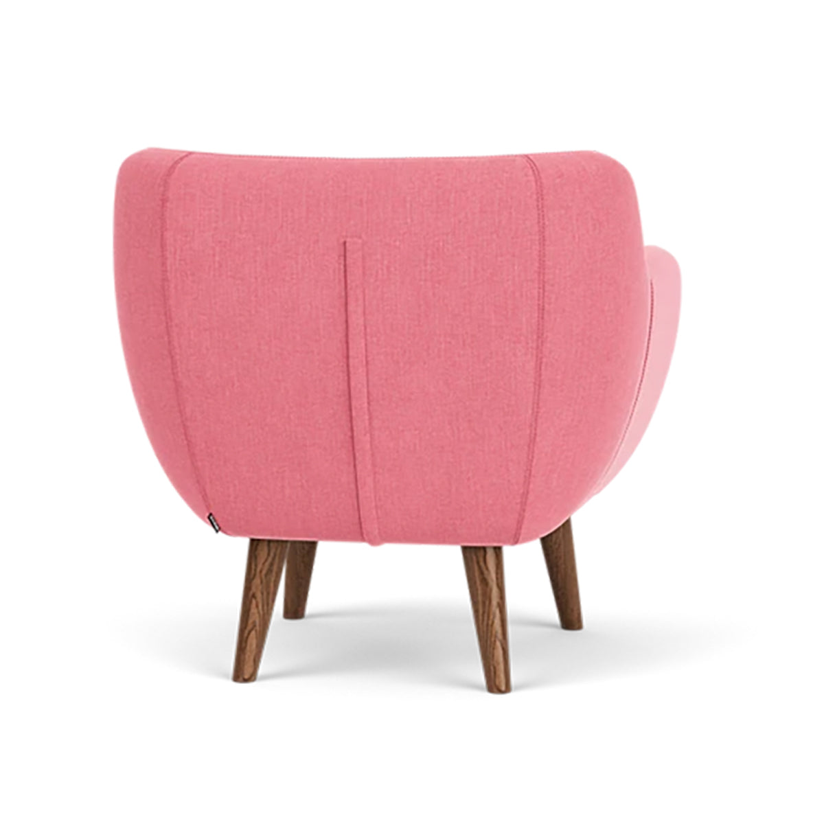 Anne Fabric Armchair - Modern Upholstered Accent Chair for Living Room, Bedroom & Office - Comfortable Lounge Chair with Sturdy Wooden Legs (Perfect for Reading, Relaxing & Home Decor)