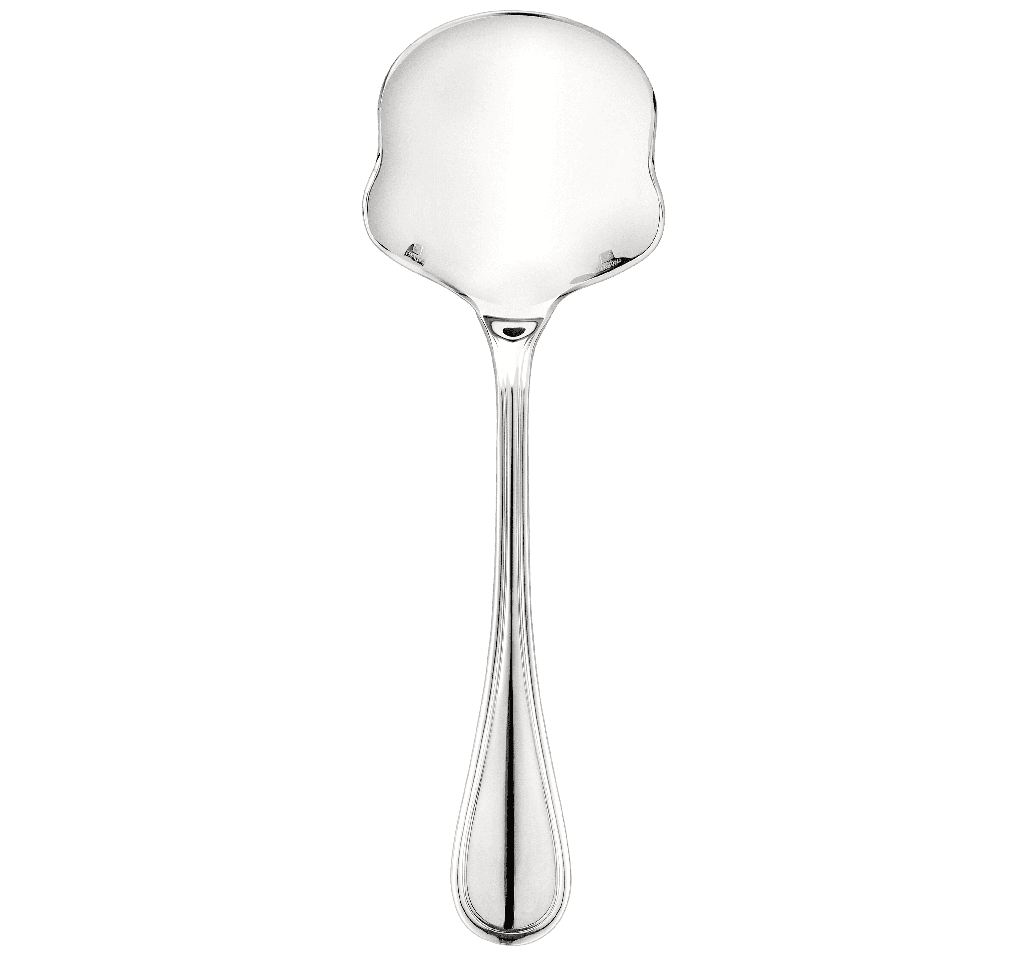 Albi Silver Plated Vegetable & Potato Serving Spoon - Elegant Tableware for Dinner Parties, Buffets & Holiday Gatherings