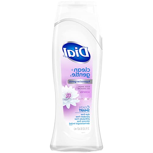 IO-style Clean & Gentle Body Wash - Waterlily Scent, 21 fl oz | Hydrating & Soothing Shower Gel for Sensitive Skin | Perfect for Daily Use & Relaxing Bath Time