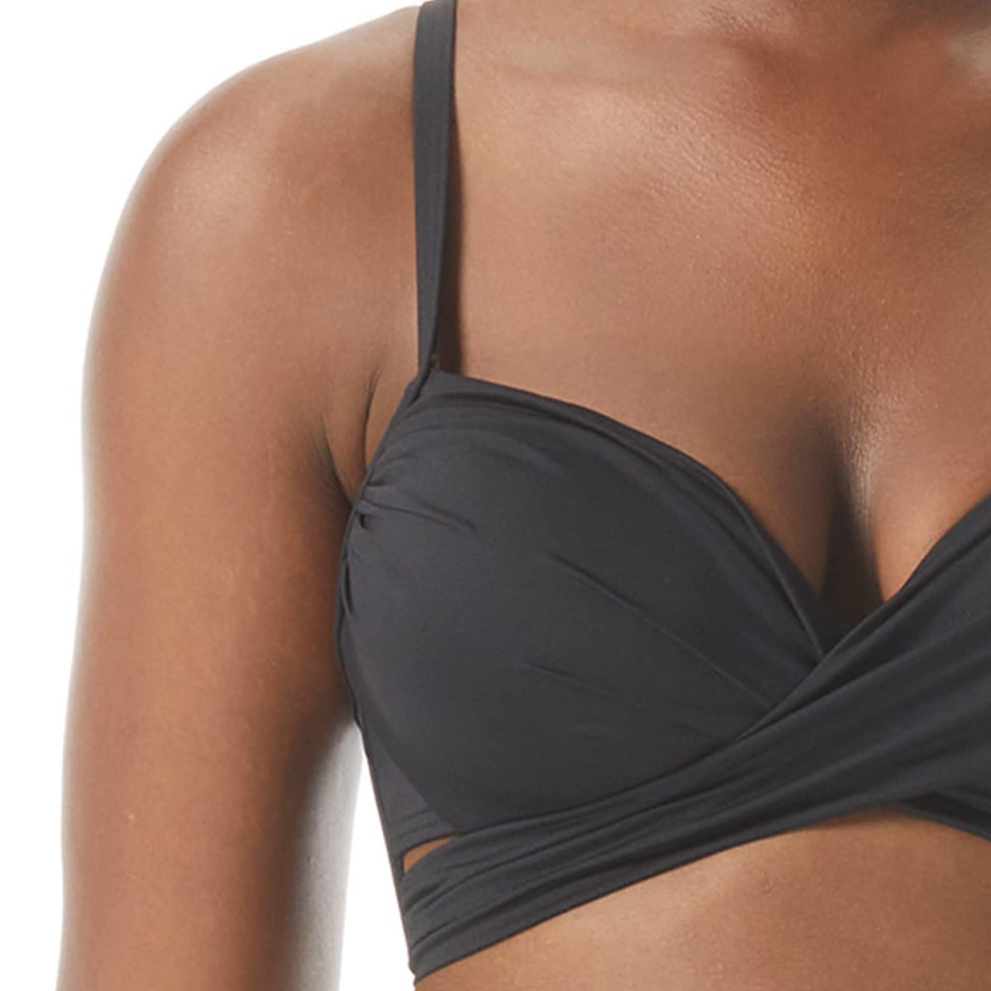 COCO REEF Enrapture Bra Sized Wrap Bikini Top — Push Up Underwire Swimwear for Women (Sizes C, D, DD, E, F) | Perfect for Beach Vacations, Pool Parties & Tropical Getaways