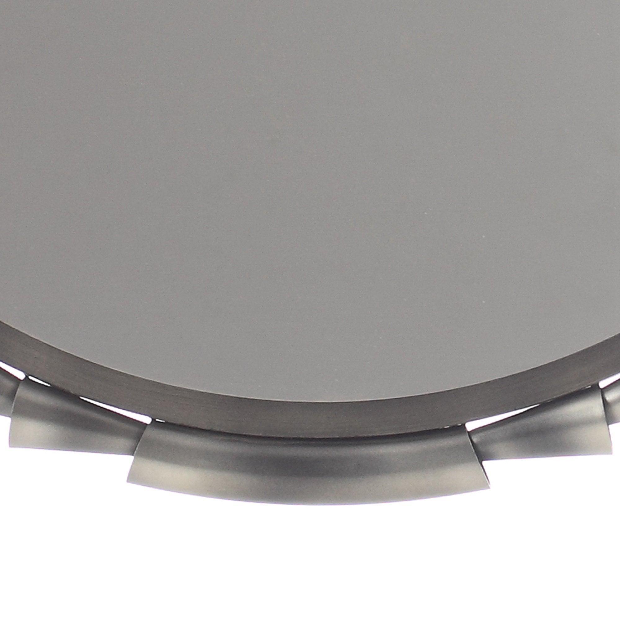 Modern Grey Sunset Wall Mirror - Classic Round Decorative Mirror for Living Room, Bedroom & Entryway - Perfect for Home Decor & Wall Art