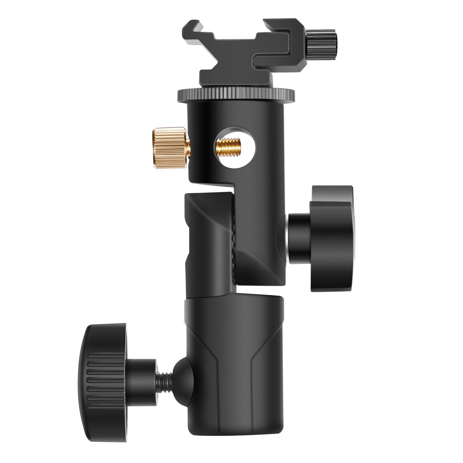 NEEWER Type E Flash Shoe Umbrella Mount Holder Bracket - Compatible with DSLR Cameras, Video Lights, Microphones - Perfect for Photography, Videography, and Outdoor Shooting