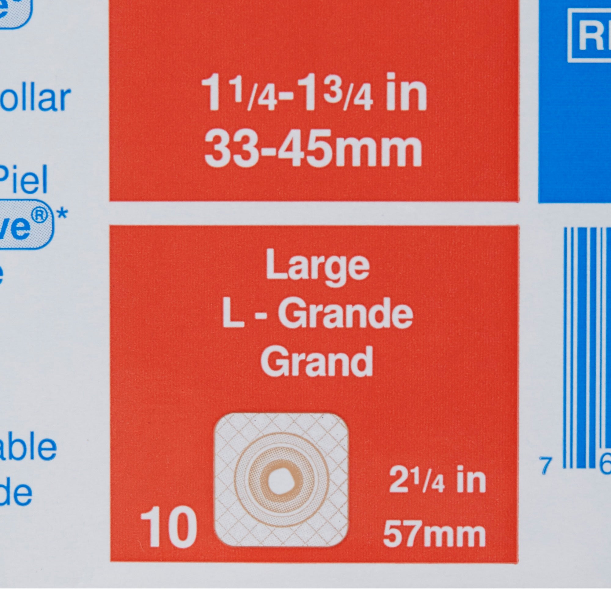 ConvaTec SUR FIT Natura Moldable Stomahesive Skin Barrier - 1 1/4