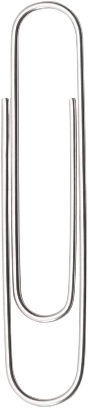ACCO Jumbo Smooth Economy Paper Clips - 100 Clips per Box, 5-Pack (72580) - Perfect for Office, School & Home Organization