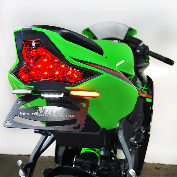 Kawasaki ZX-4R Fender Eliminator Kit for 2023-2024 Models - Rear Tail Cleanup Bracket - Easy Installation for Motorcycle Customization & Improved Aesthetics