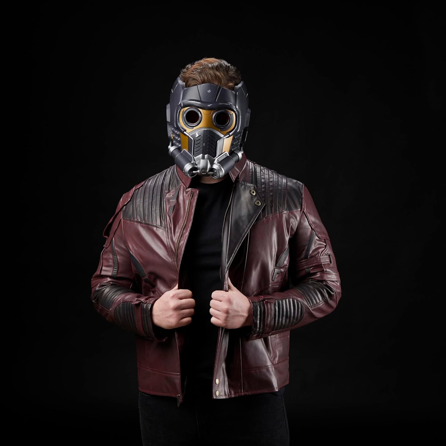 Marvel Legends Series Star Lord Roleplay Helmet - Guardians of The Galaxy Cosplay Costume Accessory for Halloween & Comic Con