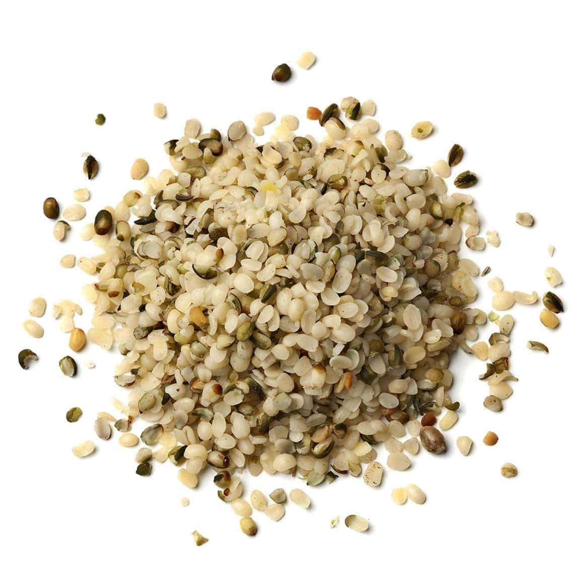 Organic Raw Hulled Hemp Hearts - 1lb Bulk Canadian Hemp Seeds | Shelled, Kosher, Vegan Superfood | High in Protein, Omega 3 & 6, Manganese | Keto, Paleo Diet Friendly | Perfect for Smoothies, Yogurt, Salads & Baking