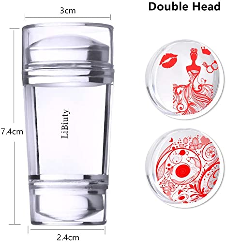 15Pcs Nail Stamping Plates Set with Stamper & Scraper - Floral, Geometric & Animal Designs for DIY Nail Art - Perfect for Salon, Home Manicure & Gift Giving