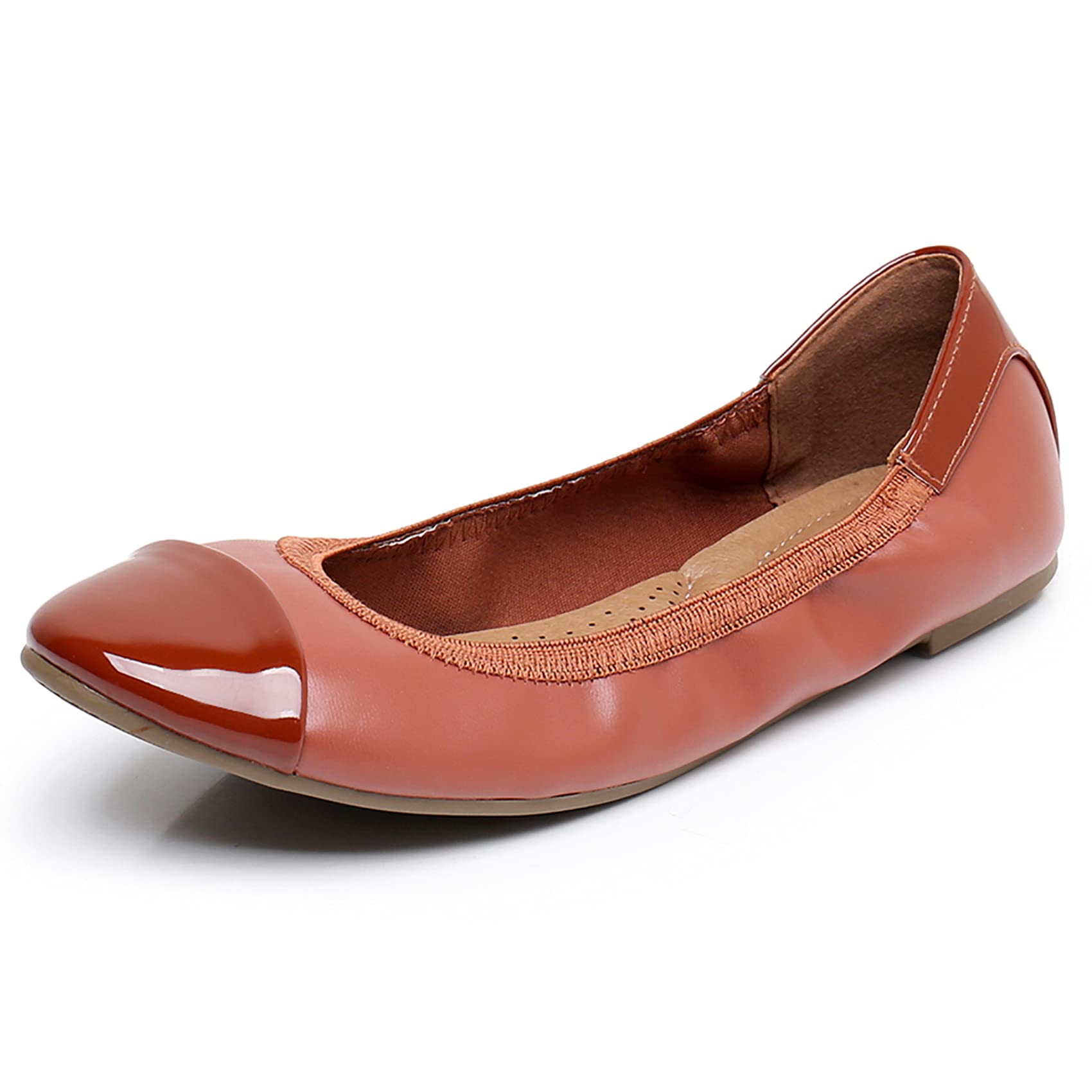 GAWBAW Women's Ballet Flats - Comfortable Slip-On Round Toe Casual Shoes for Walking, Work & Everyday Wear | Breathable Ballerina Flats for Women | Perfect for Office, Travel & Daily Outfits