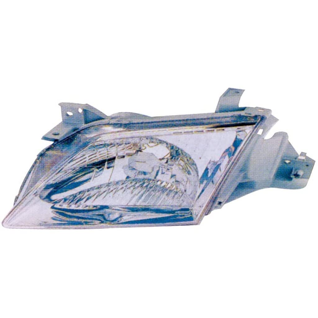KarParts360: Left Driver Side Headlight Assembly with Bulbs for 2000-2001 Mazda MPV (MA2518104) - Perfect for Night Driving & Vehicle Restoration