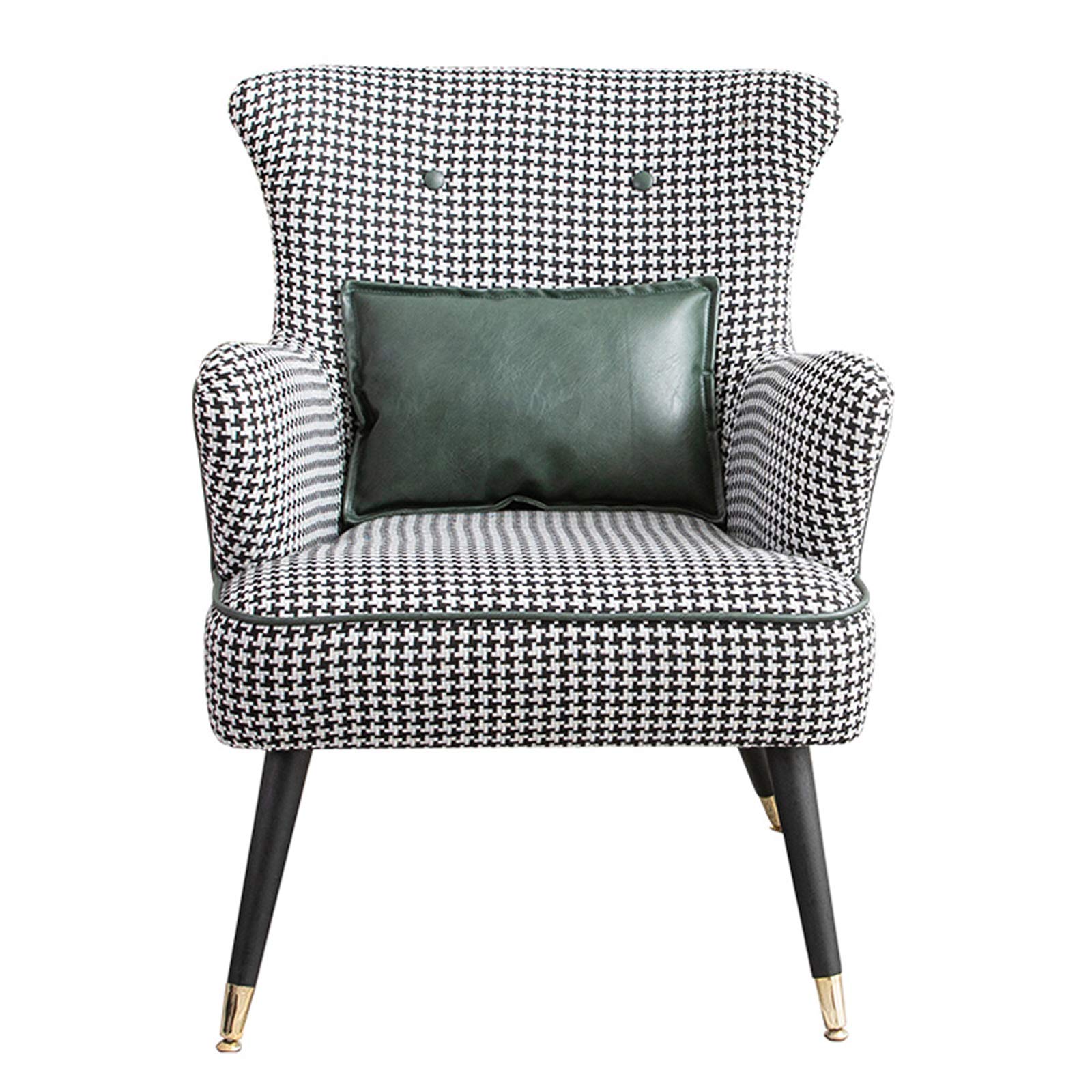 AFEO Comfortable Leisure Sofa Chair - Adjustable Backrest Armchair for Dining, Sun Lounging, Coffee, Business Reception, Makeup, Reading & Home Office - Perfect for Living Room, Patio, Office & Relaxation Spaces