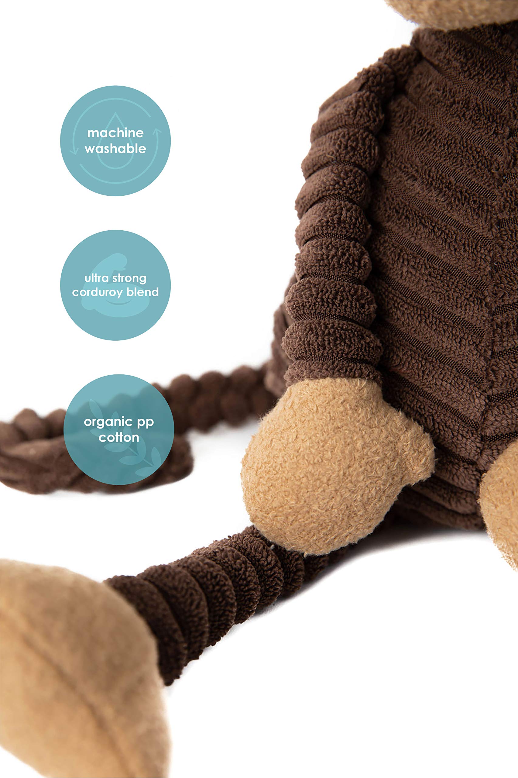 Adorable Monkey Plush Pillow Toy - Soft & Squishy Kawaii Stuffed Animal for Kids, Boys & Girls - Perfect for Cuddling, Bedroom Decor & Stress Relief | Cotton Squishmallow Style Cute Plushies